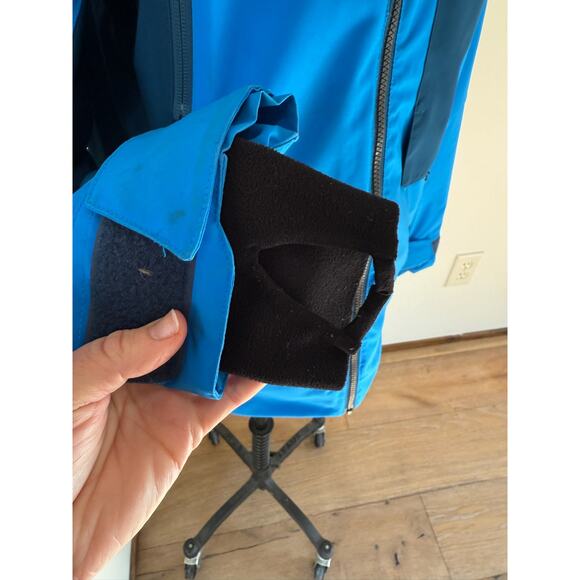 Obermeyer Boy's Axel XL 18 ski Jacket Snow Board Winter Blue - Picture 7 of 9